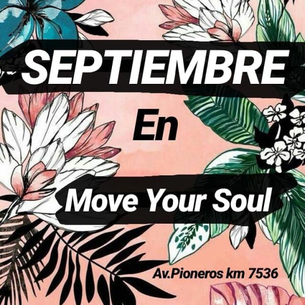 MOVE YOUR SOUL HORARIOS SEPTIEMBRE