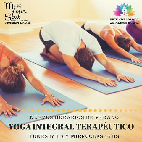 YOGA INTEGRAL TERAPEUTICO con Roberta Yoshiko Weidenbach en Move Your Soul