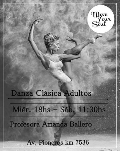 DANZA CLSICA ADULTOS con Amanda Ballero en Move Your Soul 