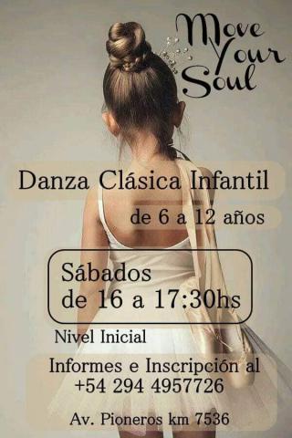 DANZA CLÁSICA INFANTIL con Amanda Ballero en Move Your Soul