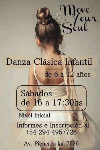 DANZA CLSICA INFANTIL con Amanda Ballero en Move Your Soul