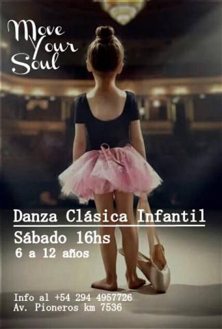 DANZA CLSICA INFANTIL en Move Your Soul