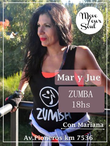 ZUMBA con Mariana Fraire (CLASE DE PRUEBA GRATIS)