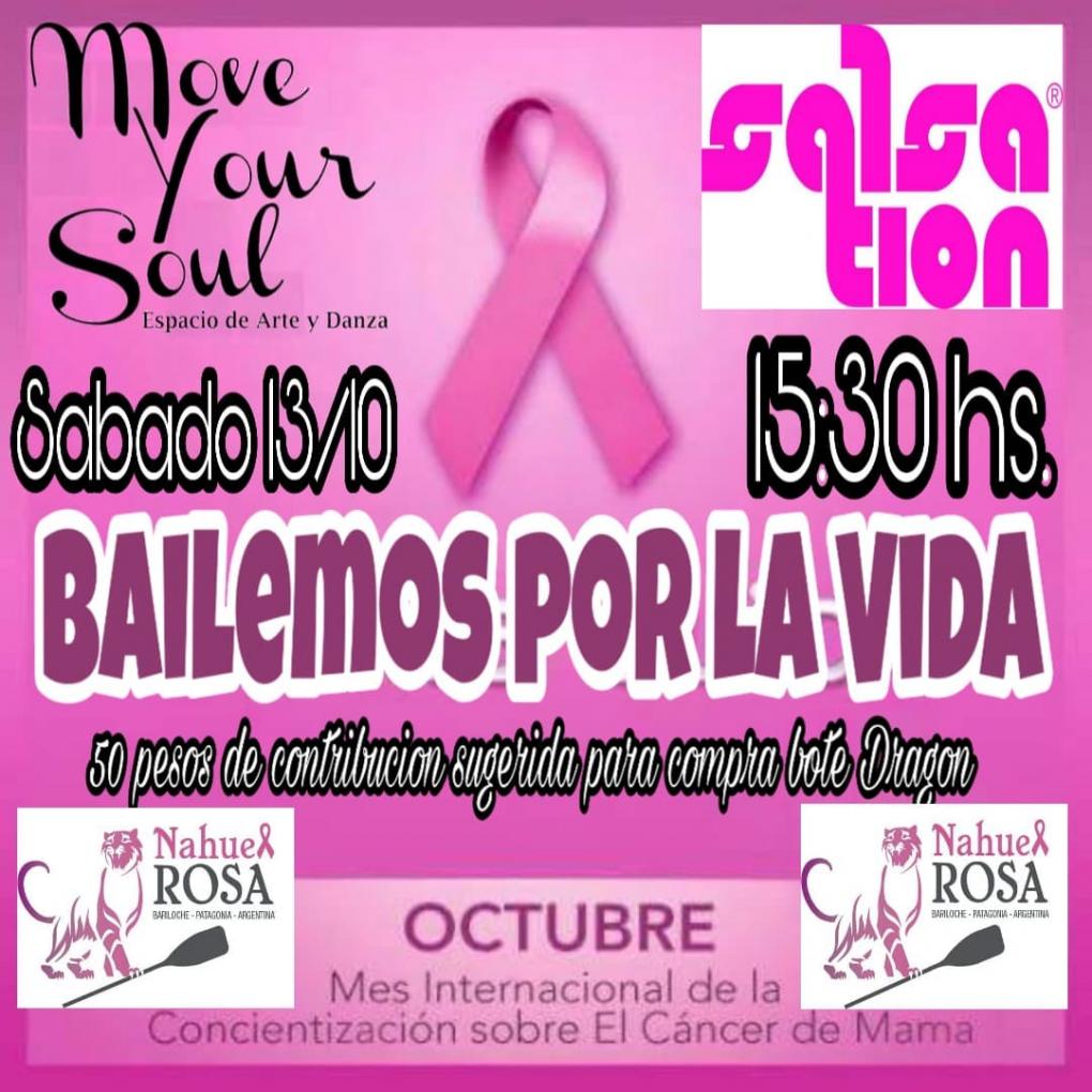 OCTUBRE MES INTERNACIONAL C&Aacute;NCER DE MAMAS - BAILEMOS POR LA VIDA