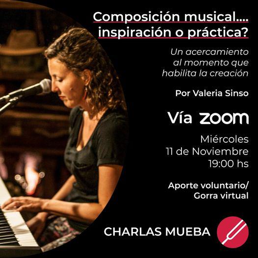 Charlas MUEBA - Composici&oacute;n musical&#133; inspiraci&oacute;n o pr&aacute;ctica?