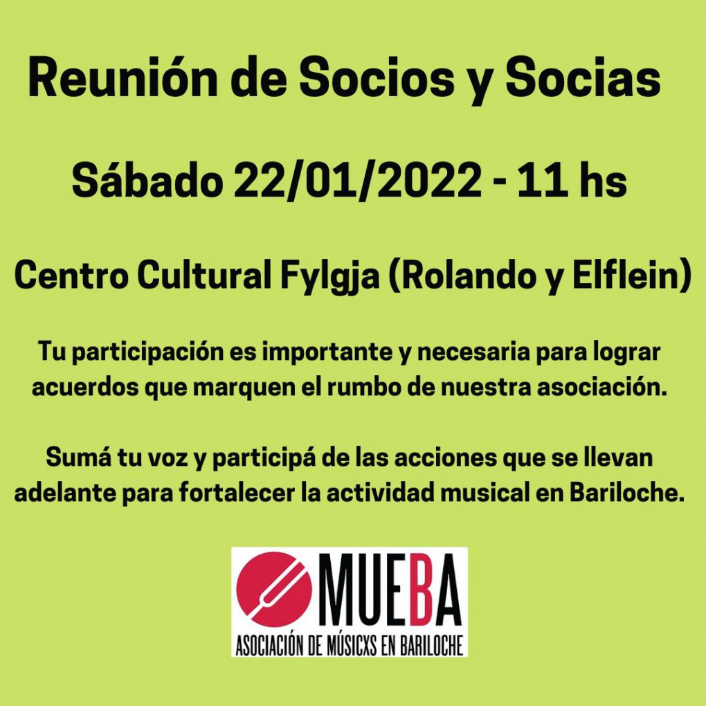 Reuni&oacute;n de socias y socios