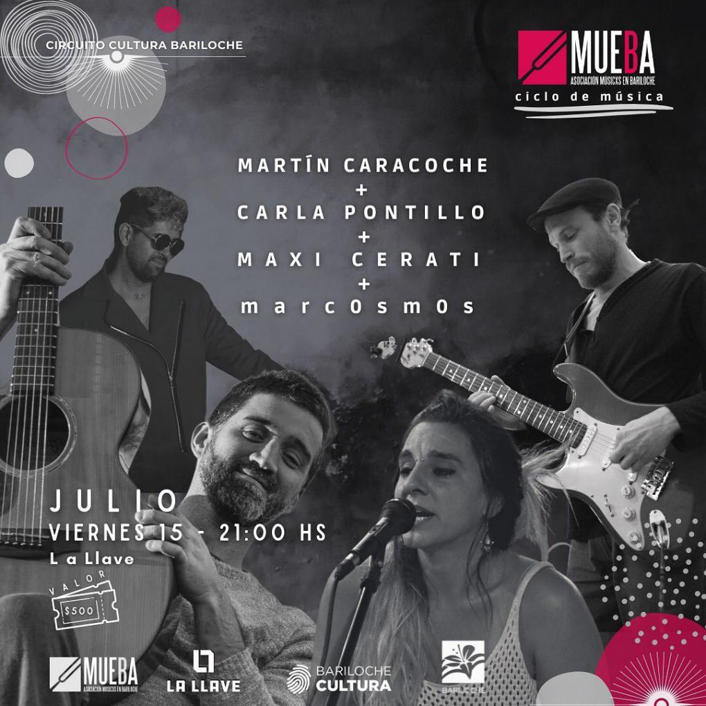 Ciclo MUEBA : Carla Pontillo, Maxi Cerati Marcos Cohen y Mart&iacute;n Caracoche