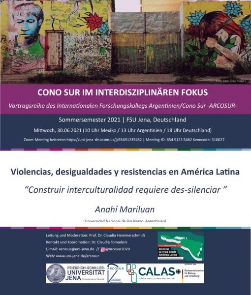 Construir interculturalidad requiere des-silenciar. Charla de Anah&iacute; Mariluan