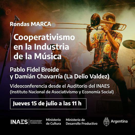 M&uacute;sica y cooperativismo, Rondas Marca - INAES