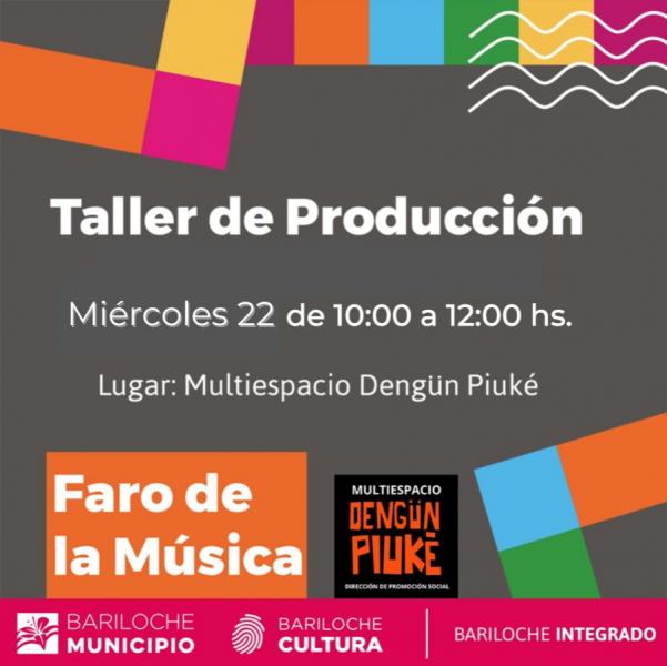  &#127926; Llega un nuevo taller de PRODUCCI&Oacute;N al Faro de la M&uacute;sica &#127926;&#127926;&#127926;