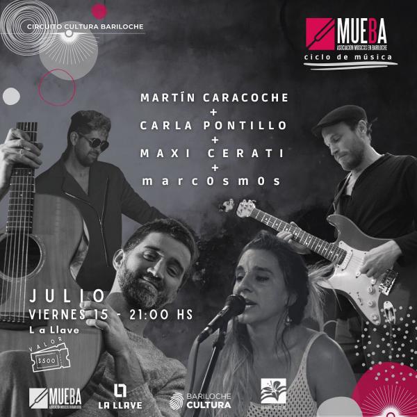 Ciclo MUEBA : Carla Pontillo, Maxi Cerati Marcos Cohen y Mart&iacute;n Caracoche