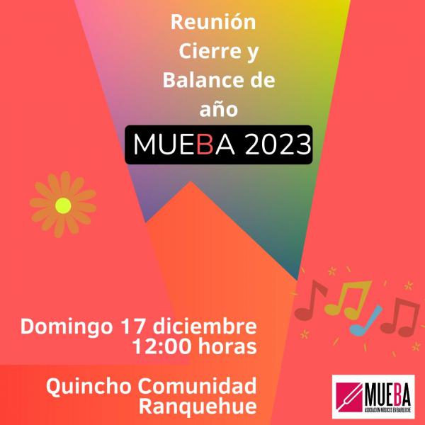 Reunion cierre y Balance de a&ntilde;o MUEBA 2023