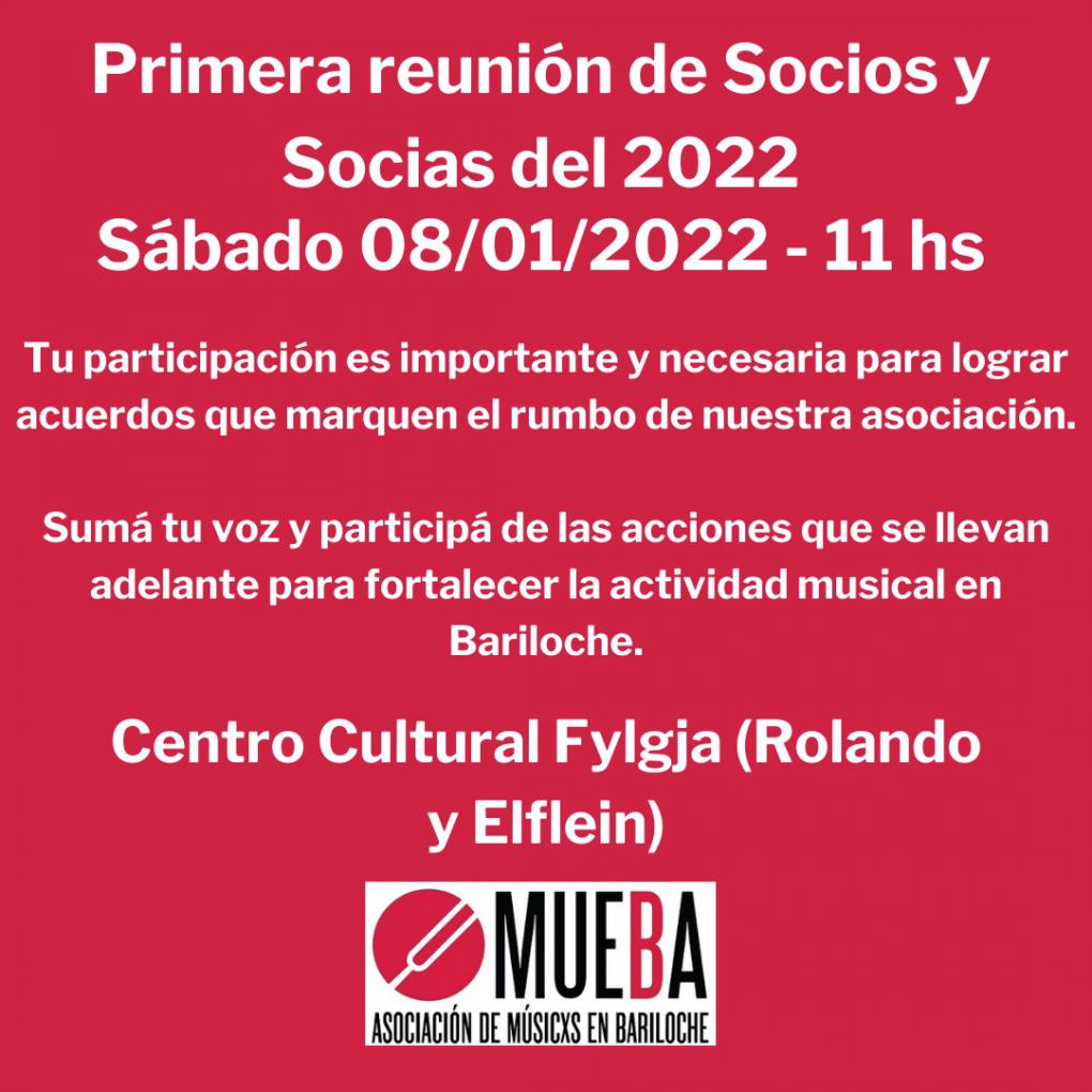 Primera reuni&oacute;n de socias y socios de MUEBA del a&ntilde;o 2022