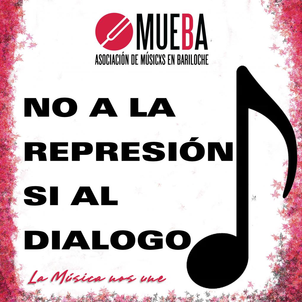 No a la represi&oacute;n, S&iacute; al dialogo