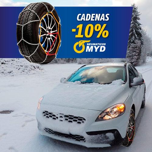 -10% de descuento en Cadenas para Nieve con Tarjeta de Cr&eacute;dito