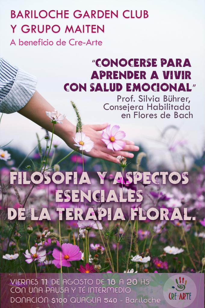 Charla sobre Terapia Florar para conocer nuestras emociones