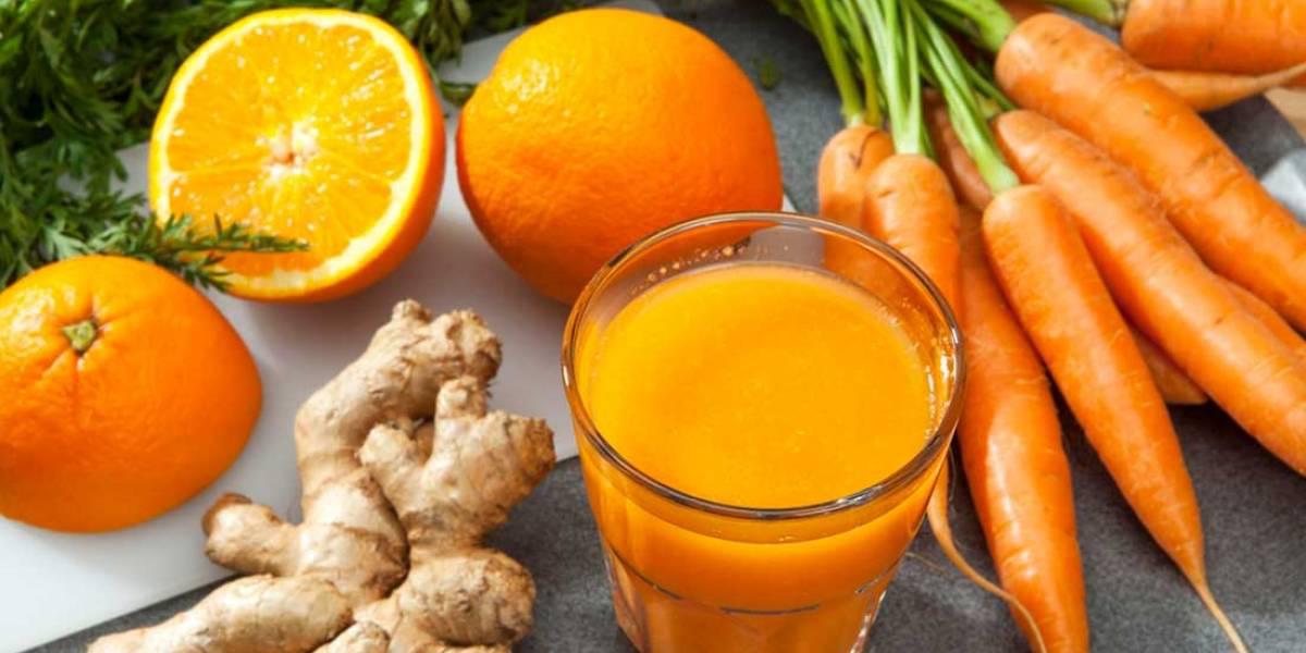 Jengibre, naranja y zanahoria, combinaci&oacute;n perfecta para el sistema inmunol&oacute;gico