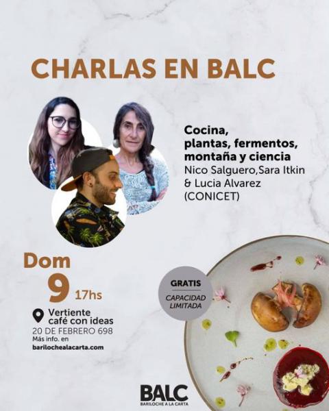 Cocina, plantas, fermentos, monta&ntilde;a y ciencia en BALC