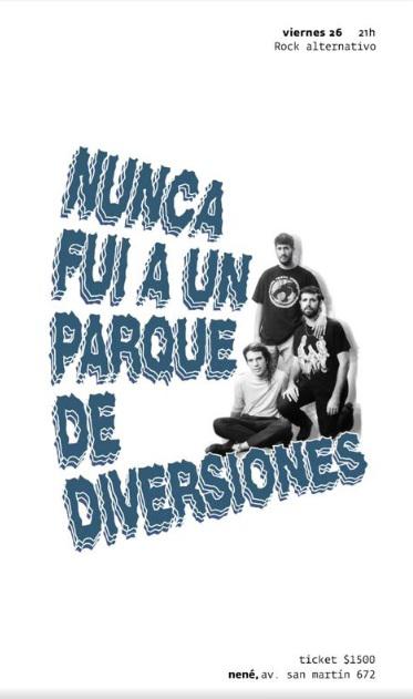 NUNCA FUI A UN PARQUE DE DIVERSIONES