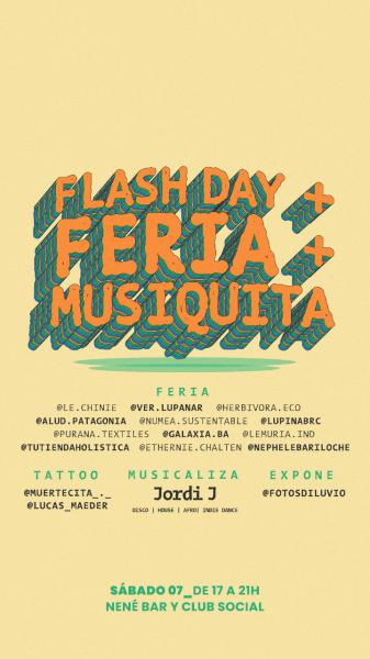 Flash day + Feria + Musiquita