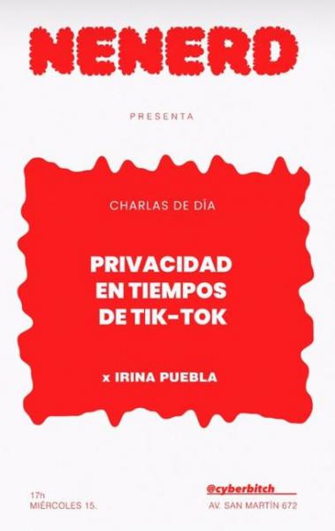 PRIVACIDAD EN TIEMPOS DE TIK-TOK