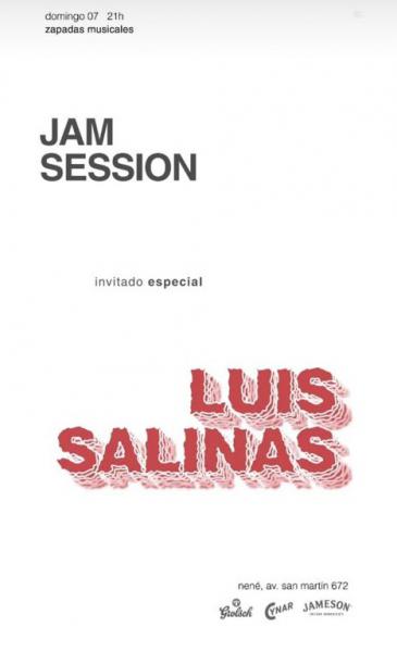 JAM SESSION invitado especial LUIS SALINAS