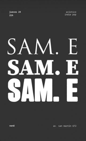 SAM. E