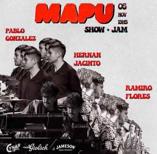  MAPU  SHOW JAM PABLO GONZALEZ HERNAN JACINTO RAMIRO FLORES