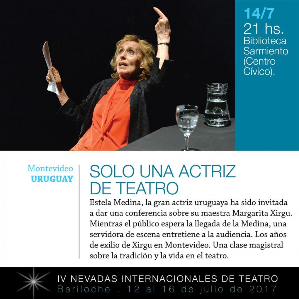 Solo una actriz de teatro (Montevideo &#150; Uruguay)
