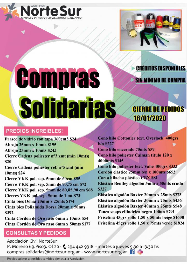 Nueva compra solidaria!