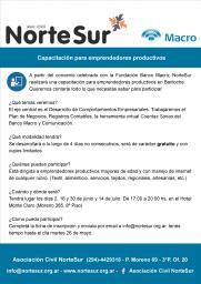 Capacitaci&oacute;n sobre Comportamiento Empresarial para emprendedores locales