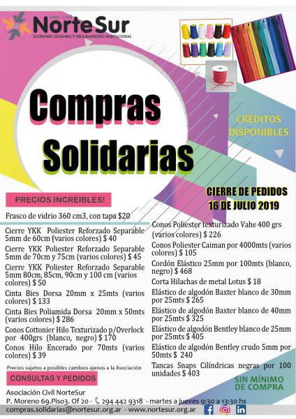 Nueva Compra Solidaria!