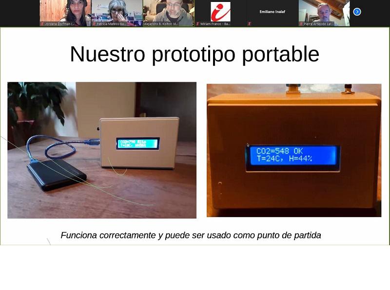 Docentes del Balseiro realizaron una capacitaci&oacute;n para controlar la calidad del aire mediante medidores caseros