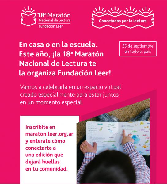 M&aacute;s de 160 escuelas en R&iacute;o Negro ya se inscribieron para participar en la 18&deg; marat&oacute;n nacional de lectura