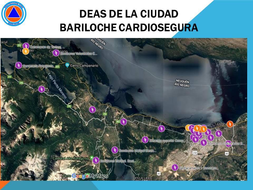 Relevan Desfibriladores Externos Autom&aacute;ticos en Bariloche