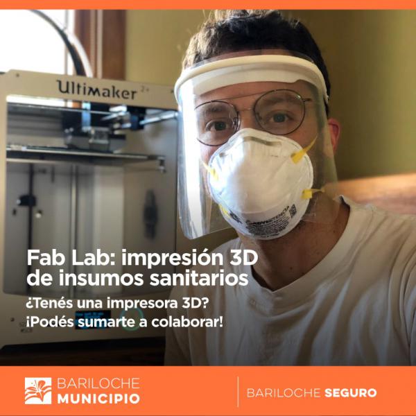 Impresi&oacute;n 3D de insumos sanitarios