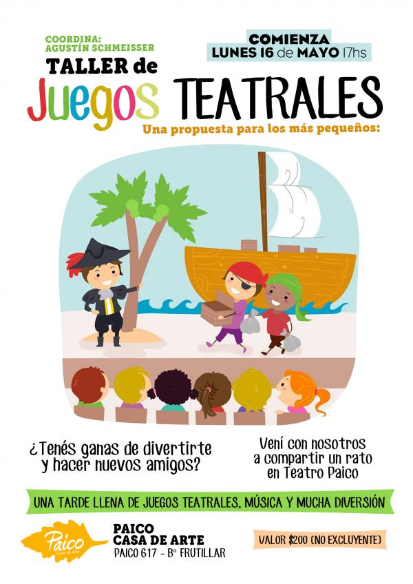 TALLER DE JUEGOS TEATRALES