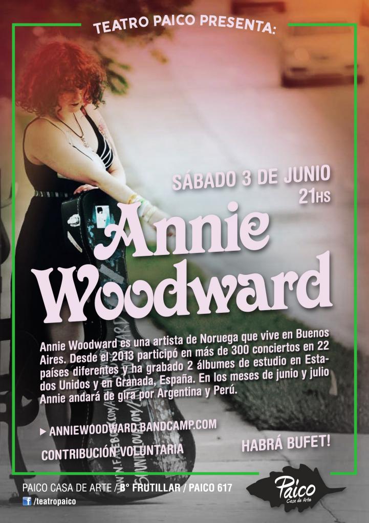 Annie Woodward, de Noruega a la Paico