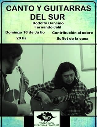 Canto y guitarras del Sur