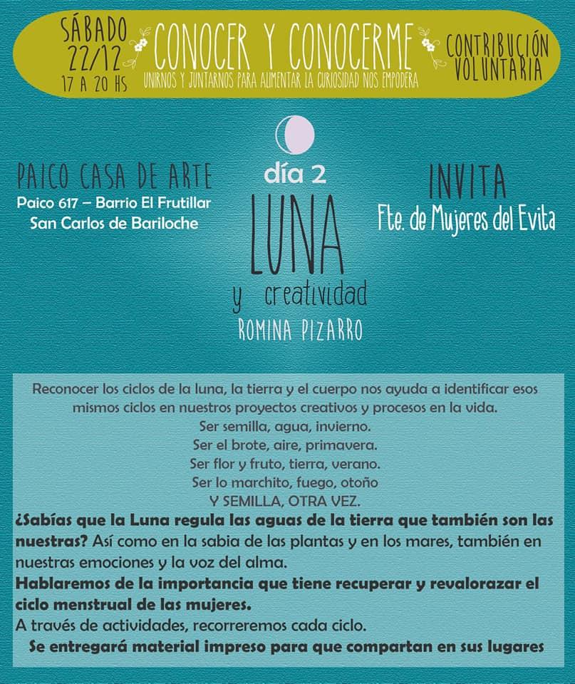 D&iacute;a 2 LUNA y Creatividad -coordinado por Romina Pizarro