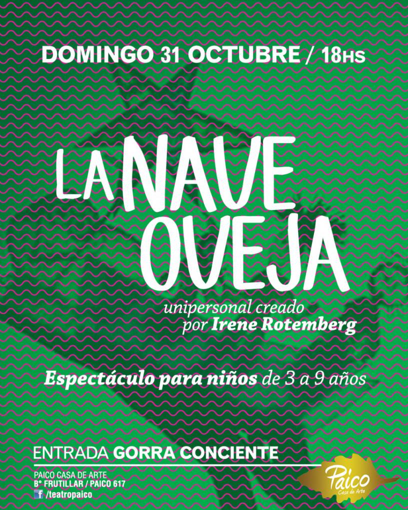 LA NAVE OVEJA - Espect&aacute;culo para ni&ntilde;es