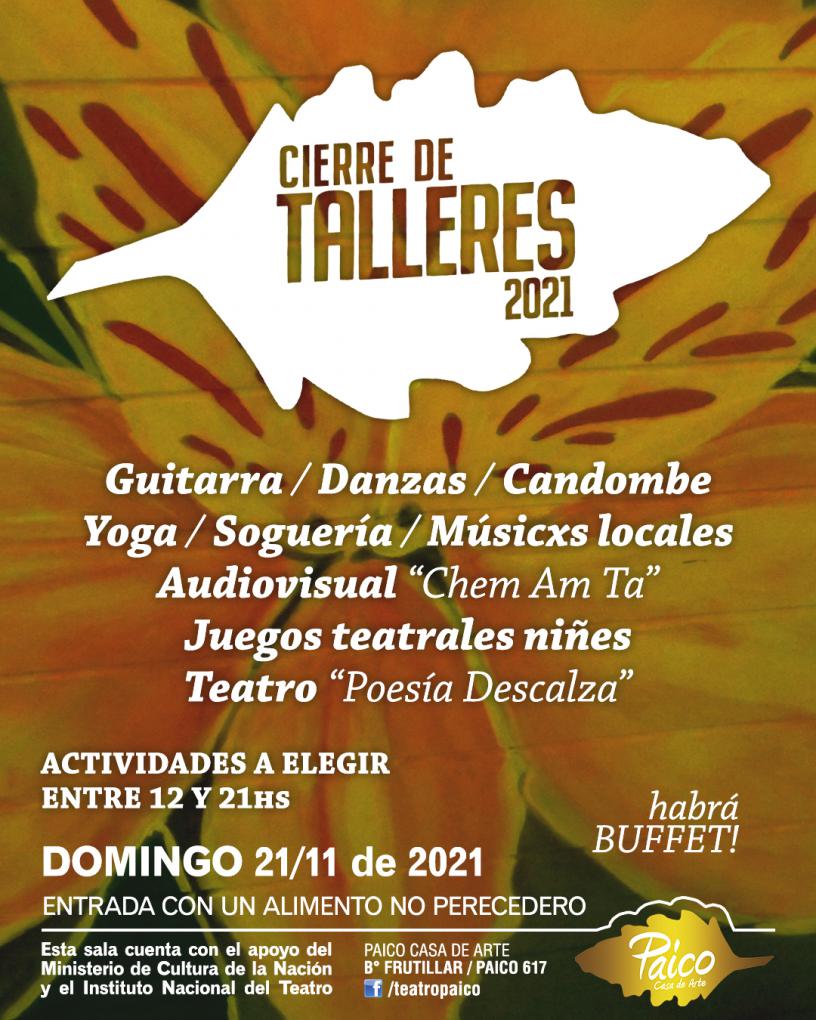 Cierre de talleres 2021