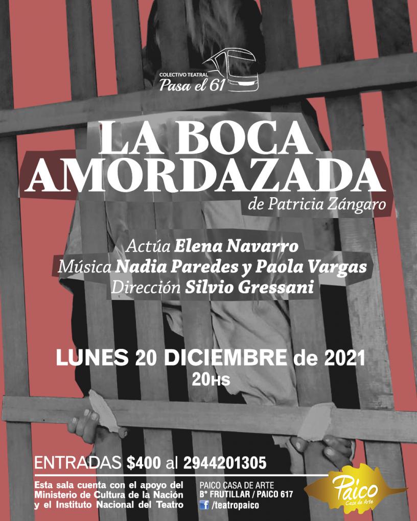 LA BOCA AMORDAZADA   