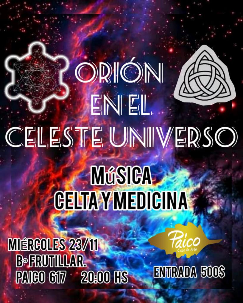 ORI&Oacute;N en el CELESTE UNIVERSO