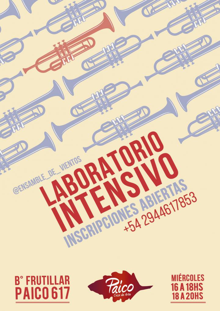 LABORATORIO INTENSIVO DE VIENTOS - INSCRIPCIONES ABIERTAS