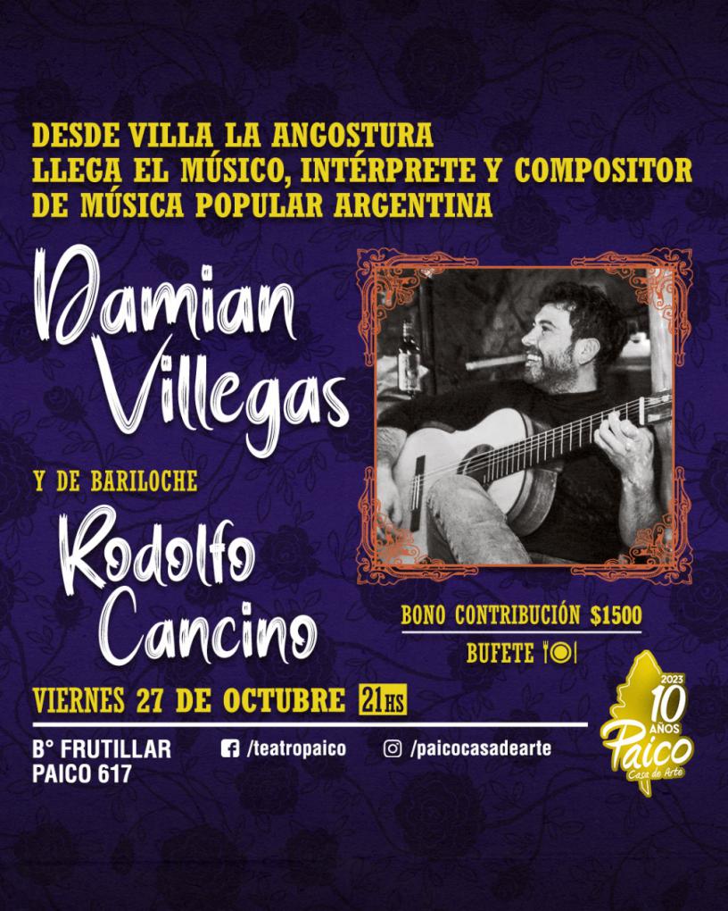 Dami&aacute;n Villegas /Rodolfo Cancino