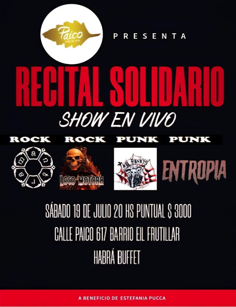 RECITAL SOLIDARIO- ROCK PUNK