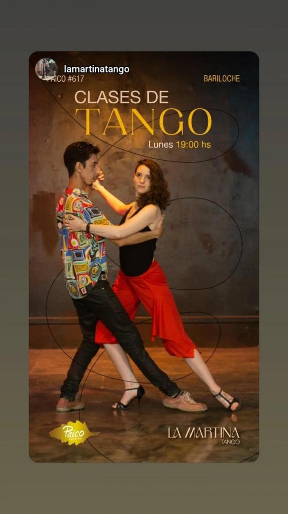 LUNES de NOVIEMBRE para INICIARSE en TANGO