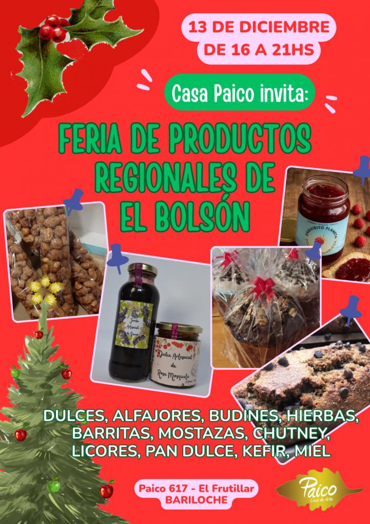 FERIA DE PRODUCTOS REGIONALES DE EL BOLSÓN