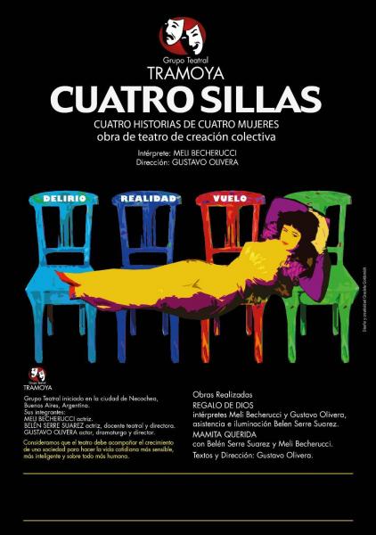 CUATRO SILLAS - Obra de teatro